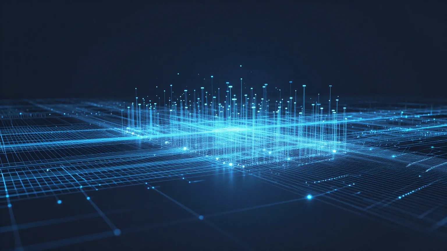 Abstract advisory visualization suggesting a payments risk command center